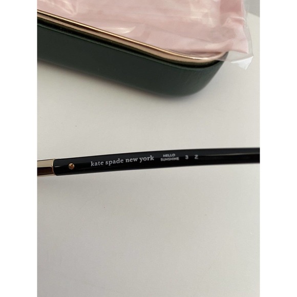 Kate Spade sunglasses Cat Eye style black frame main image 5